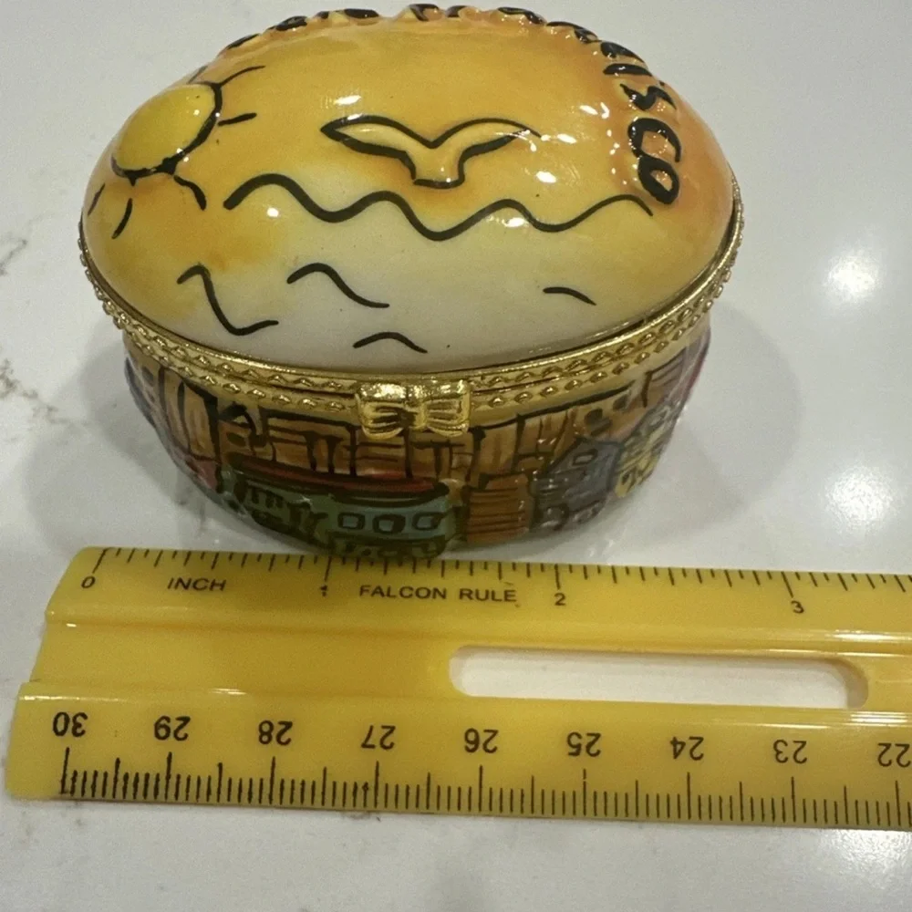 San Francisco Hinged Trinket Box City Bridge SNCO